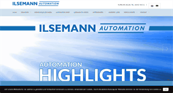 Desktop Screenshot of ilsemann-automation.com